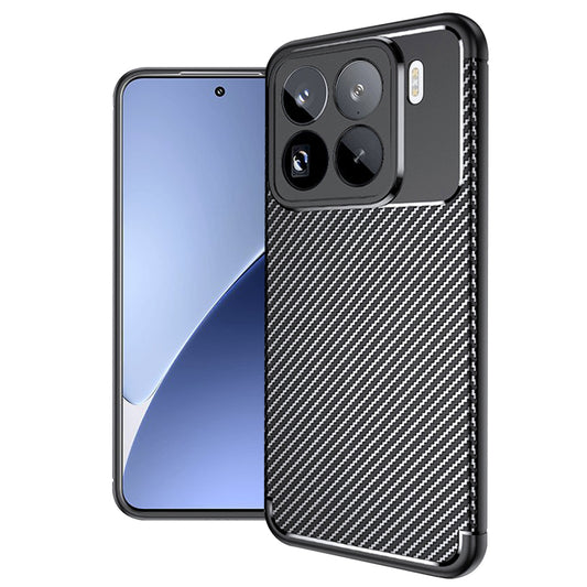 Deksel til Xiaomi 15 Pro, Techsuit, CarbonFiber, Svart