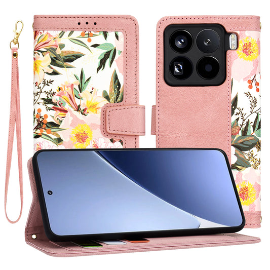 Deksel til Xiaomi 15 Pro, Techsuit, FlipCraft, Rosa