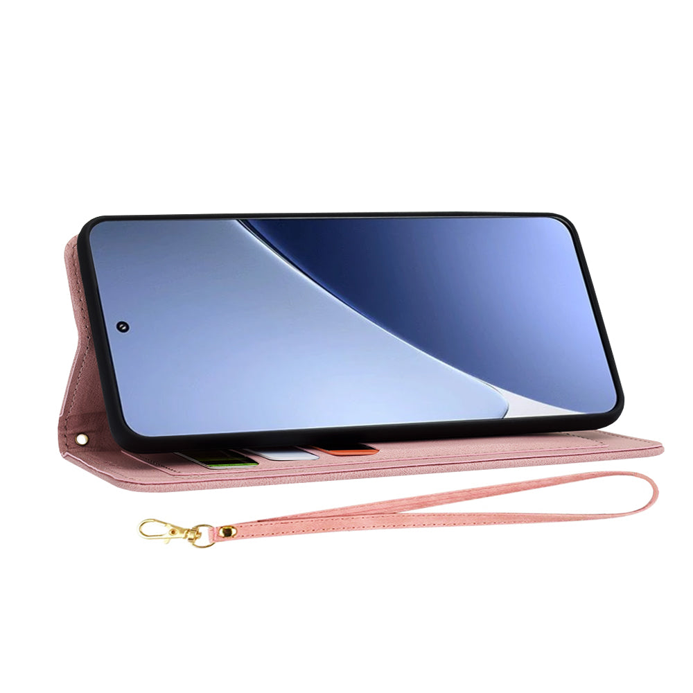 Deksel til Xiaomi 15 Pro, Techsuit, FlipCraft, Rosa