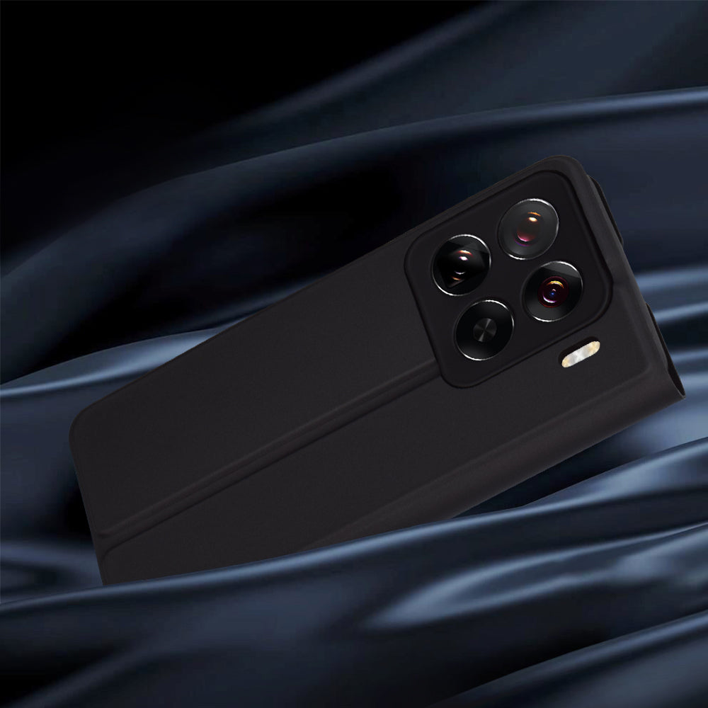 Deksel til Xiaomi 15 Pro, Techsuit, Magskin Book, Svart