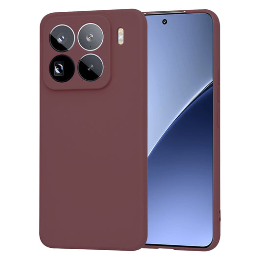 Deksel til Xiaomi 15 Pro, Techsuit, SoftFlex, Burgunder