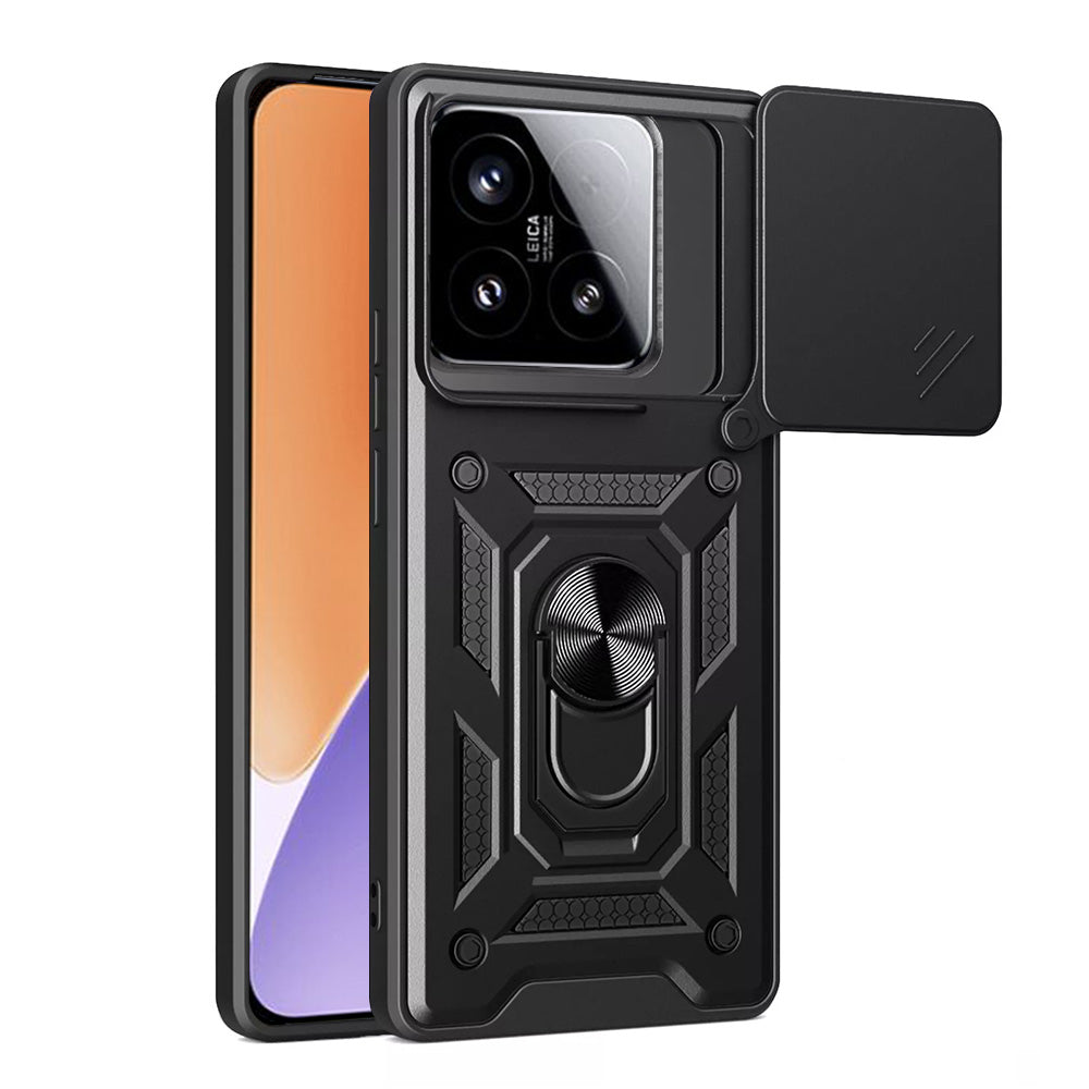 Deksel for Xiaomi 15, Techsuit, CamShield, Svart