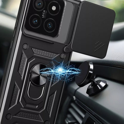 Deksel for Xiaomi 15, Techsuit, CamShield, Svart