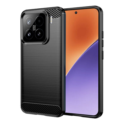 Deksel til Xiaomi 15, Techsuit, Karbon, Svart