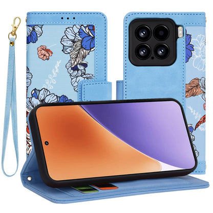 Deksel til Xiaomi 15, Techsuit, FlipCraft, Blå