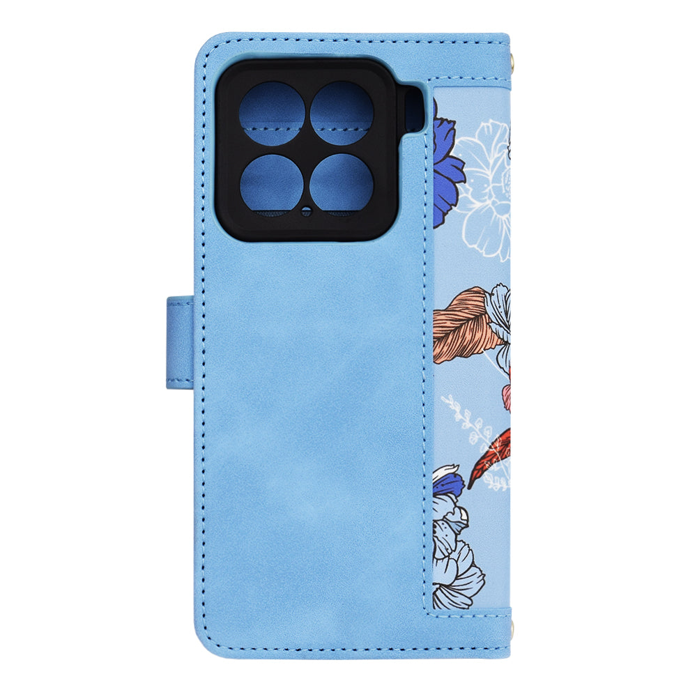 Deksel til Xiaomi 15, Techsuit, FlipCraft, Blå