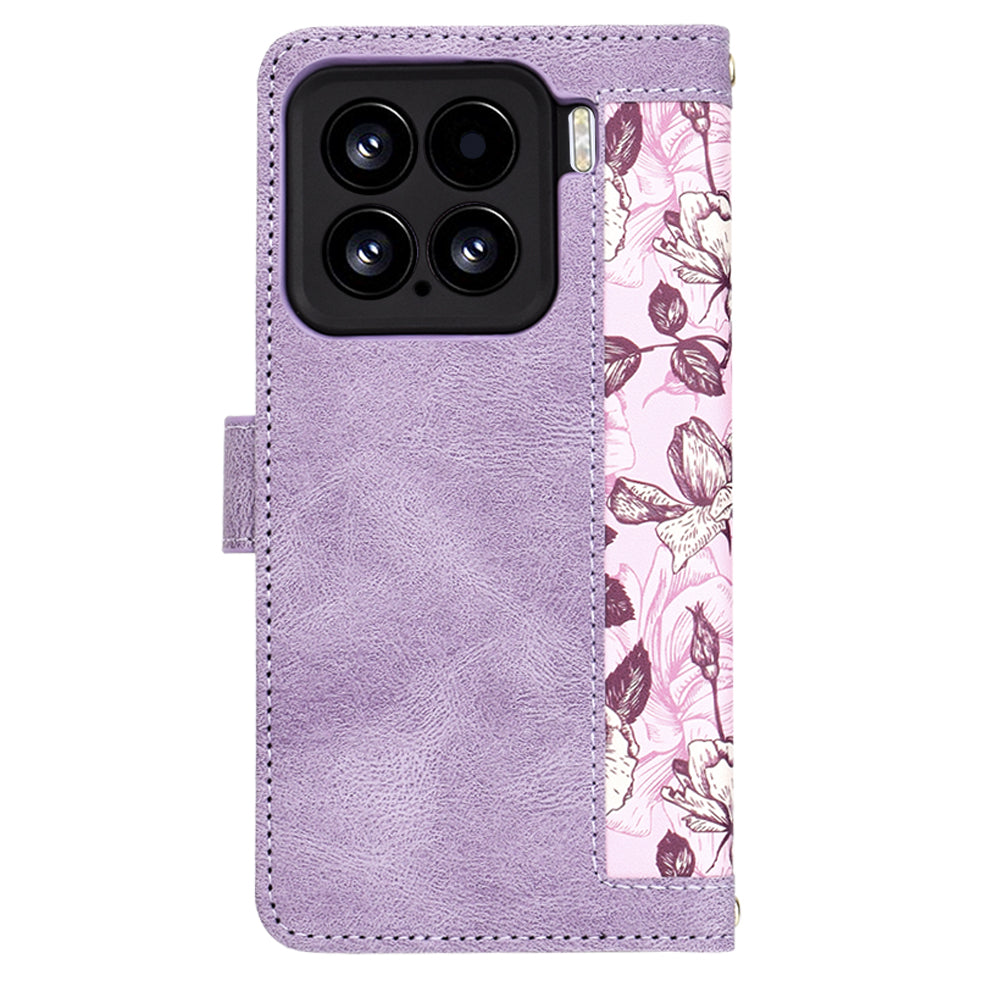 Deksel til Xiaomi 15, Techsuit, FlipCraft, Lilla