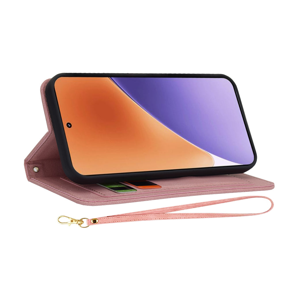 Deksel til Xiaomi 15, Techsuit, FlipCraft, Rosa