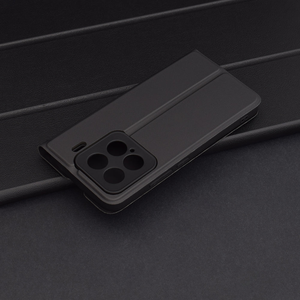 Deksel til Xiaomi 15, Techsuit, Magskin Book, Svart
