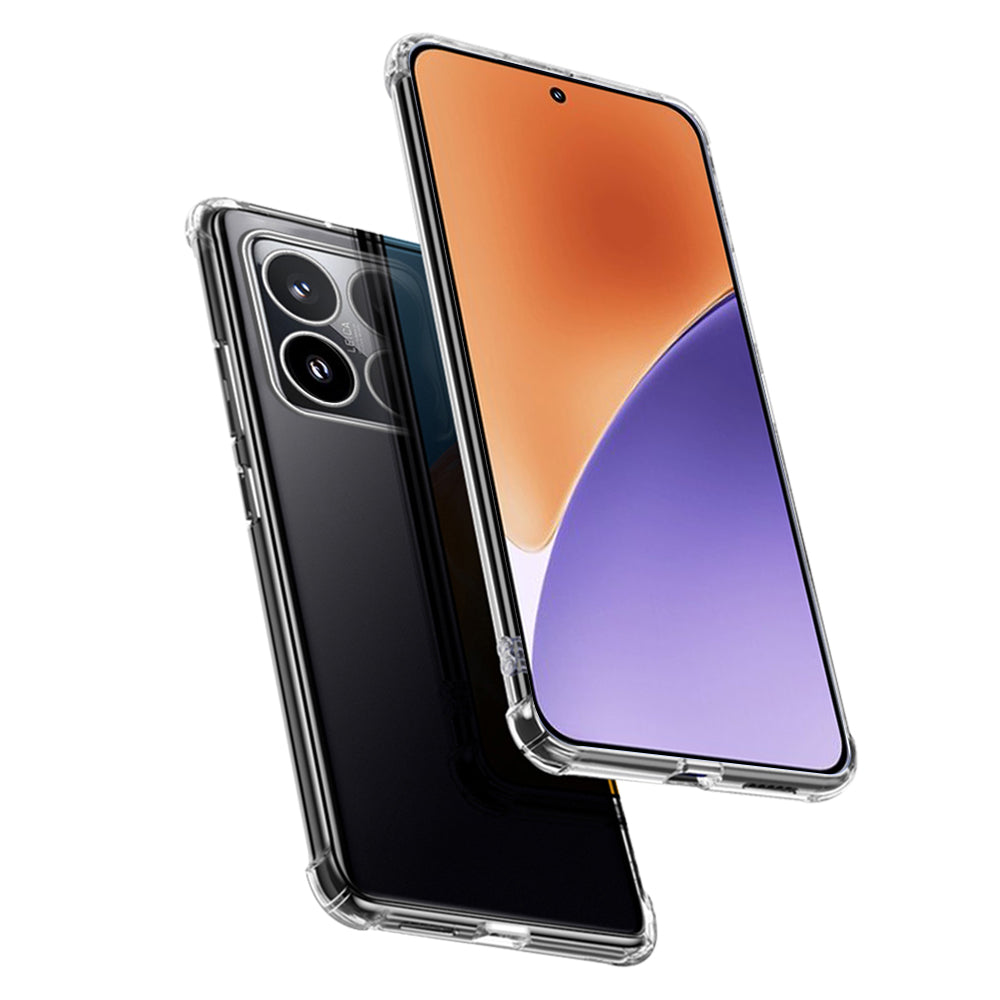 Deksel for Xiaomi 15, Techsuit, Støtsikker Klar, Transparent