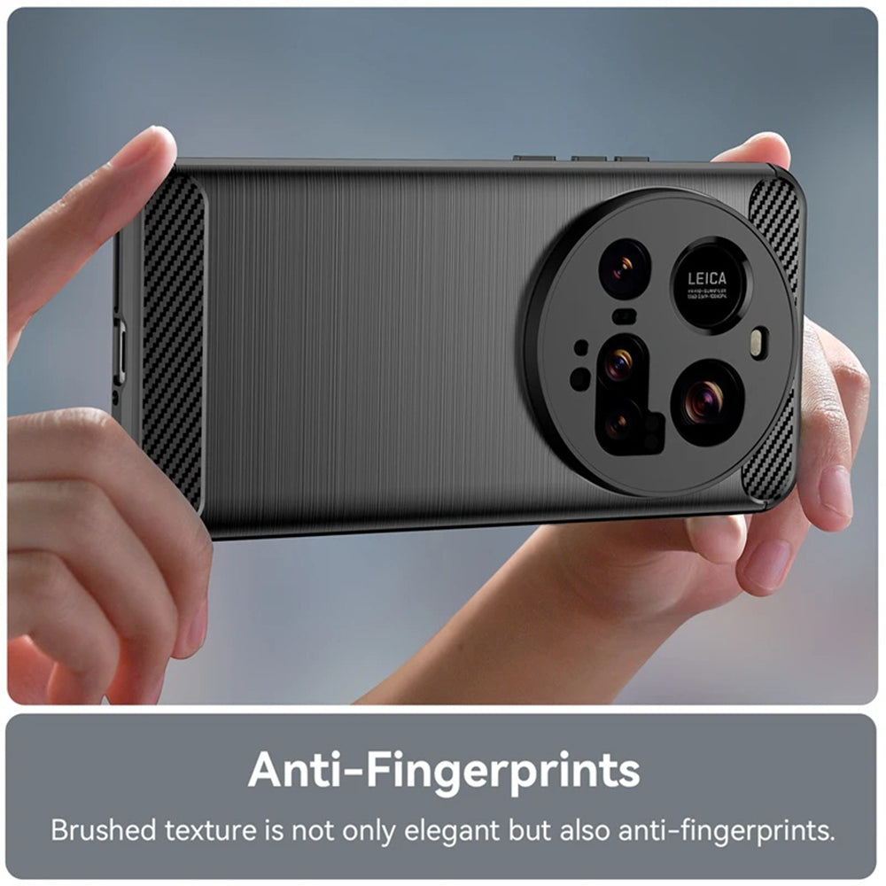 Deksel til Xiaomi 15 Ultra, Techsuit, Karbon, Svart