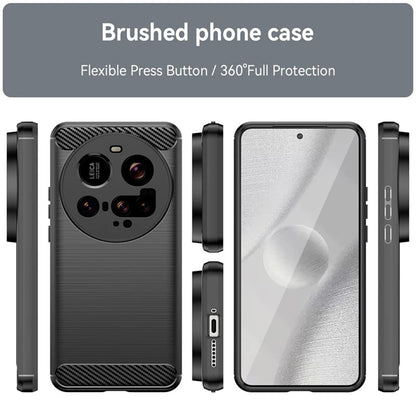 Deksel til Xiaomi 15 Ultra, Techsuit, Karbon, Svart