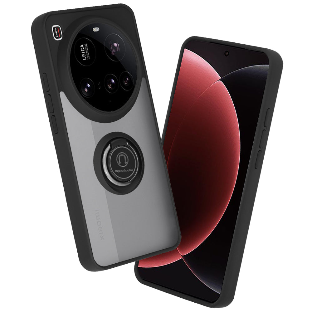Deksel for Xiaomi 15 Ultra, Techsuit, Glinth, Svart