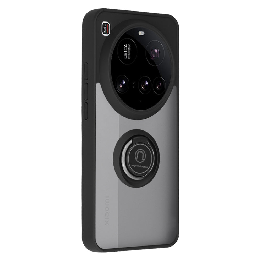 Deksel for Xiaomi 15 Ultra, Techsuit, Glinth, Svart