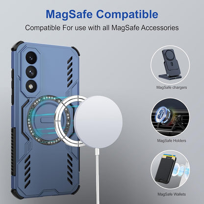 MagSafe-deksel for Xiaomi 15T Pro, Techsuit, ArmorMag, Blå