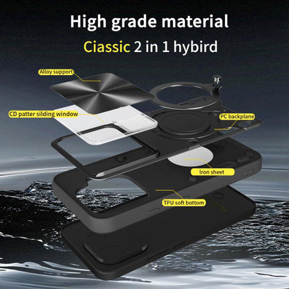 Deksel for Xiaomi 15T Pro, Techsuit, CamGuard Pro, Lilla