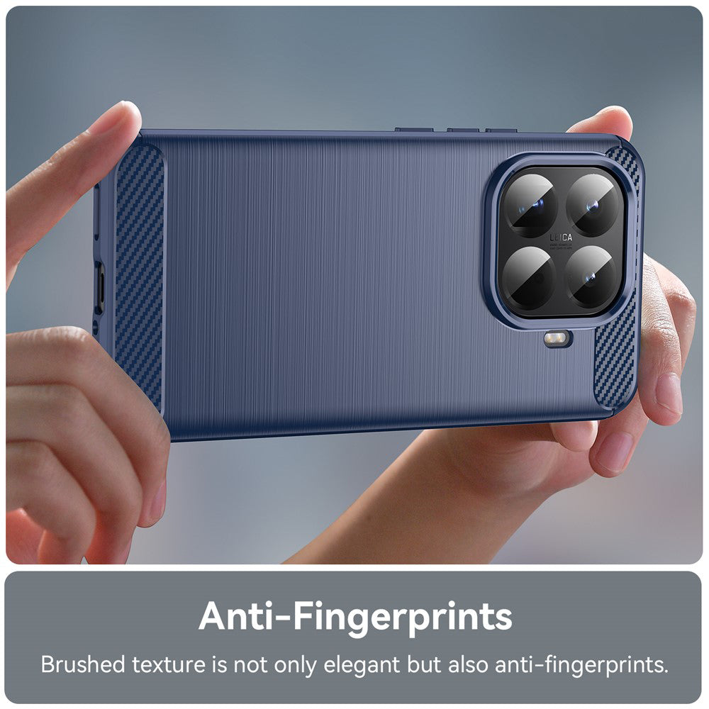 Deksel for Xiaomi 15T Pro, Techsuit, Karbon, Blå