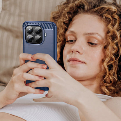 Deksel for Xiaomi 15T Pro, Techsuit, Karbon, Blå