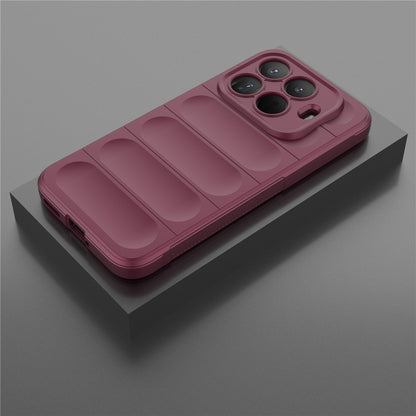 Deksel for Xiaomi 15T Pro, Techsuit, Magic Shield, Kirsebærrød