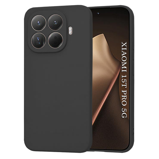 Deksel for Xiaomi 15T Pro, Techsuit, SoftFlex, Svart