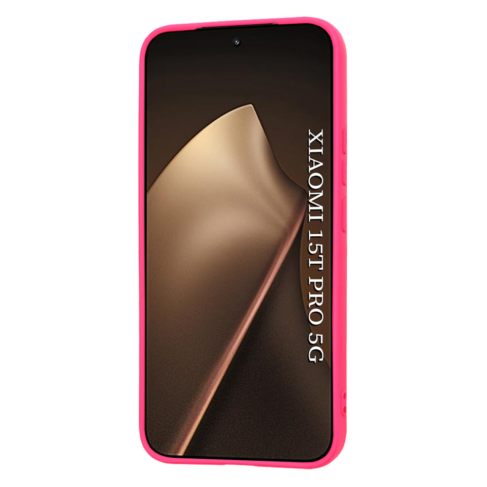 Deksel for Xiaomi 15T Pro, Techsuit, SoftFlex, Mørk Rosa