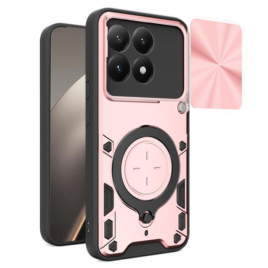 Deksel for Xiaomi 15T, Techsuit, CamGuard Pro, Rosa