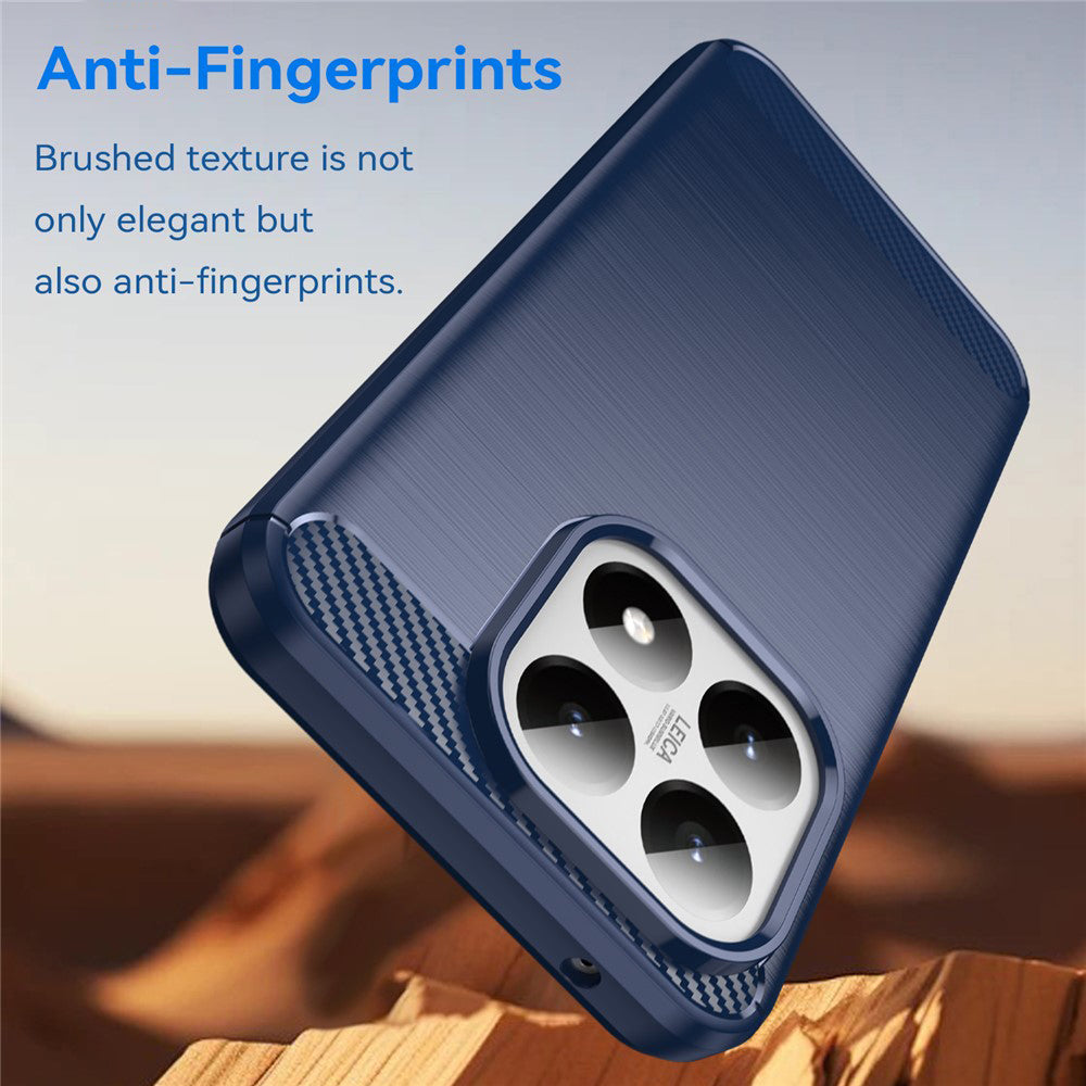 Deksel for Xiaomi 15T, Techsuit, Karbon, Blå