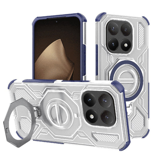 Deksel for Xiaomi 15T, Techsuit, Carbon Shield Pro, Blå