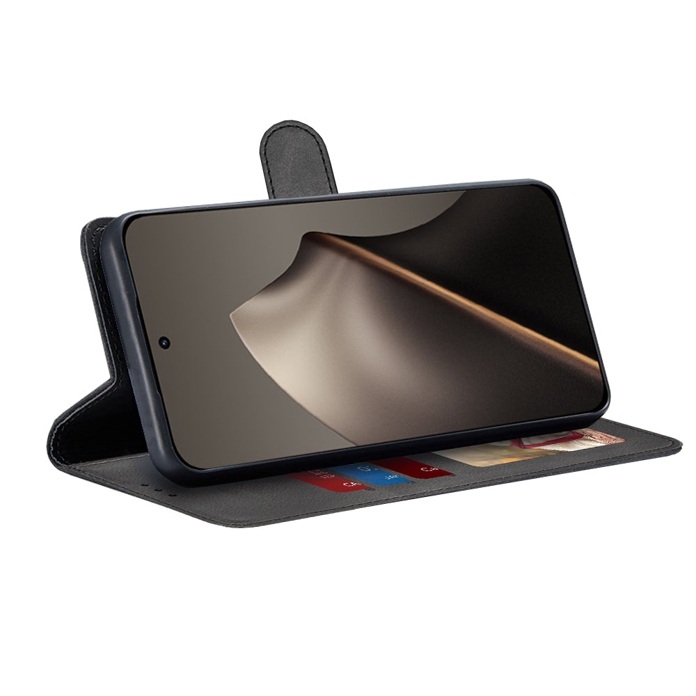 Deksel for Xiaomi 15T, Techsuit, Diary Book, Svart