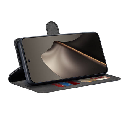 Deksel for Xiaomi 15T, Techsuit, Diary Book, Svart