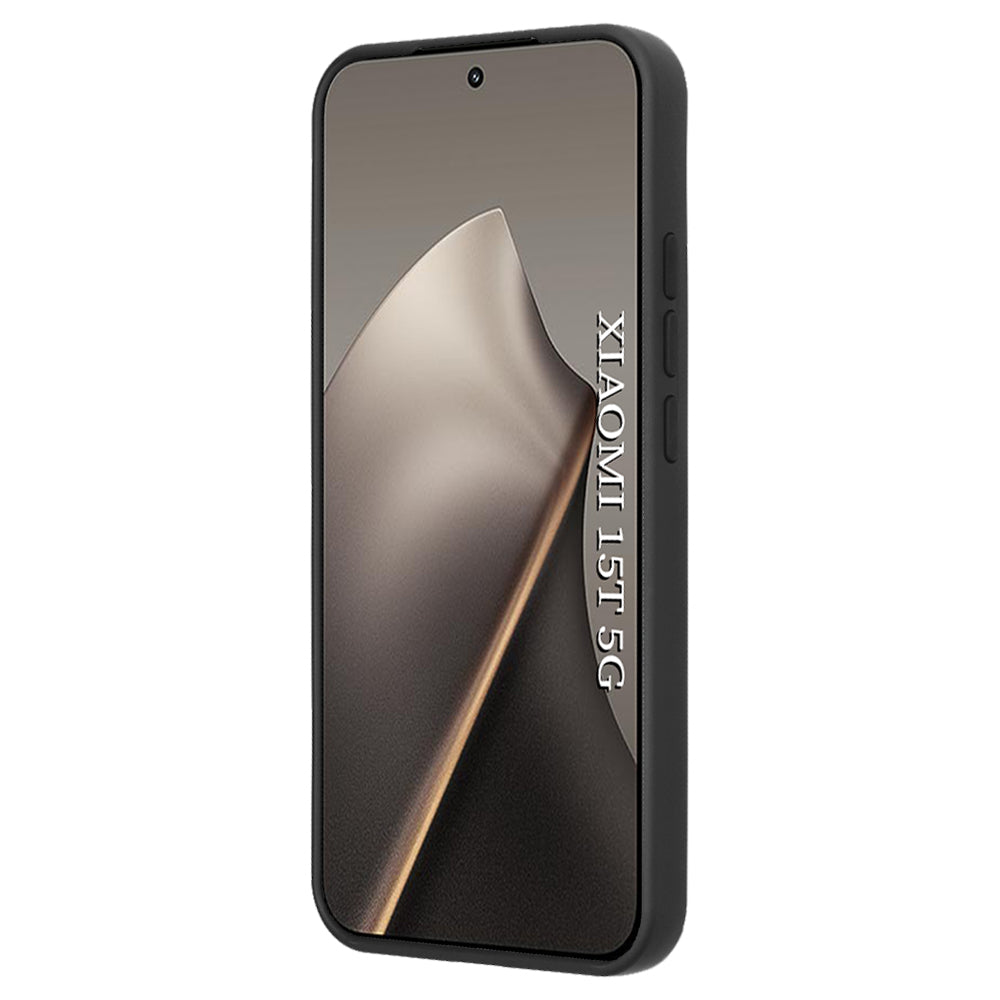 Deksel for Xiaomi 15T, Techsuit, Glinth, Svart