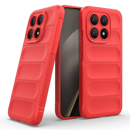 Deksel for Xiaomi 15T, Techsuit, Magic Shield, Rød
