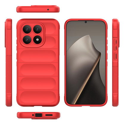 Deksel for Xiaomi 15T, Techsuit, Magic Shield, Rød