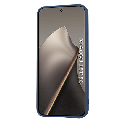 Deksel for Xiaomi 15T, Techsuit, SoftFlex, Marineblå