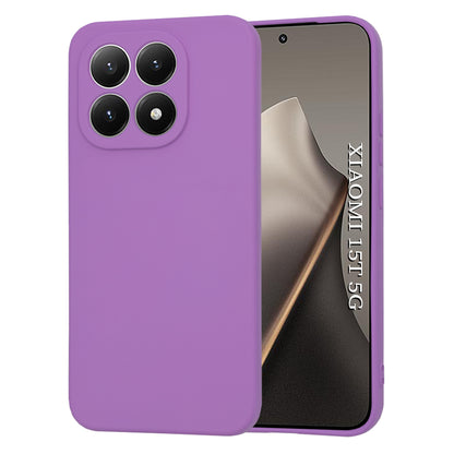 Deksel for Xiaomi 15T, Techsuit, SoftFlex, Lilla