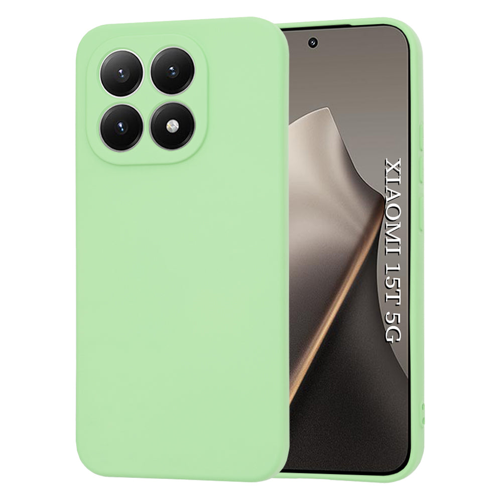 Deksel for Xiaomi 15T, Techsuit, SoftFlex, Lys Grønn
