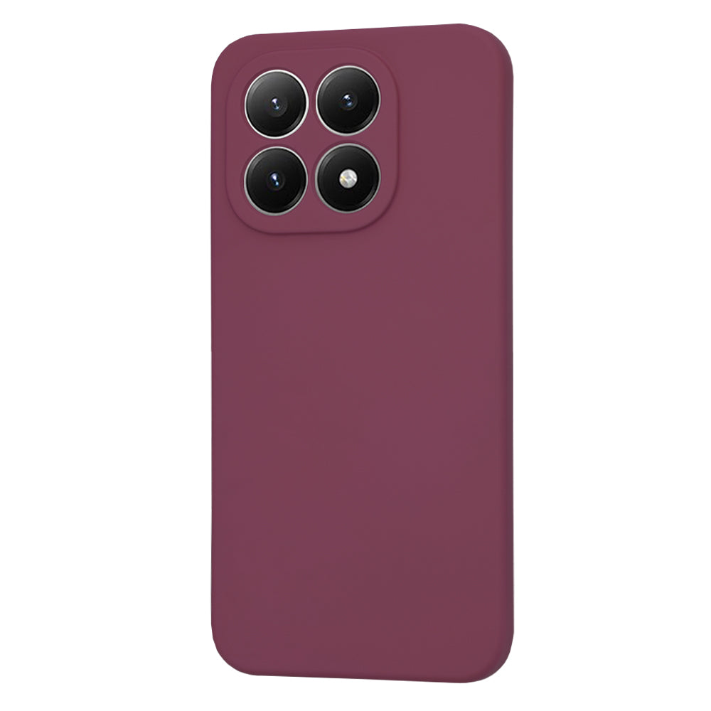 Deksel for Xiaomi 15T, Techsuit, SoftFlex, Kirsebærrød