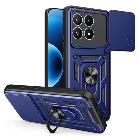 Deksel for Xiaomi 17, Techsuit, CamShield, Blå