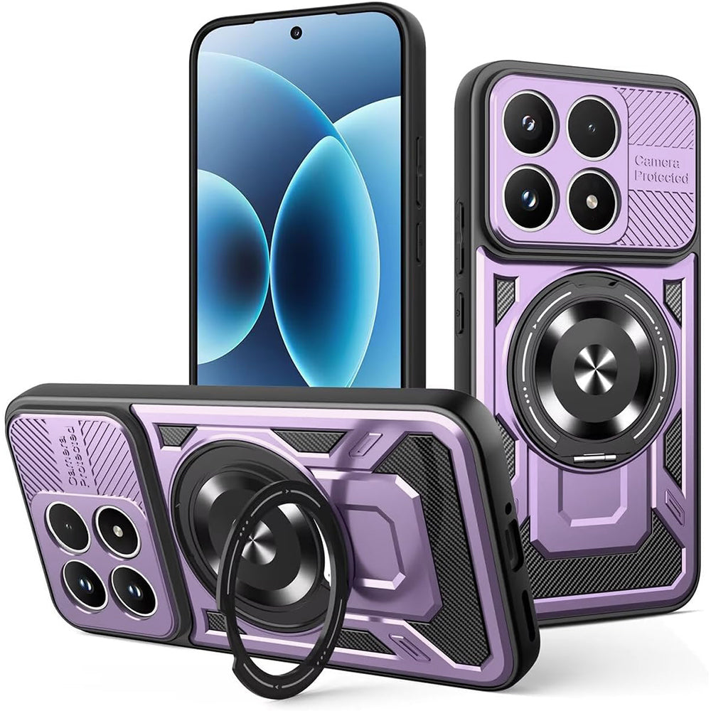 Deksel for Xiaomi 17, Techsuit, RuggedCam, Lilla