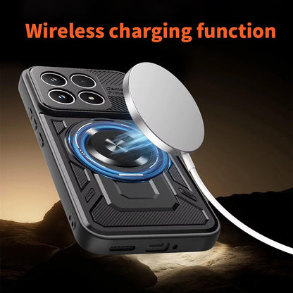 Deksel for Xiaomi 17, Techsuit, RuggedCam, Svart