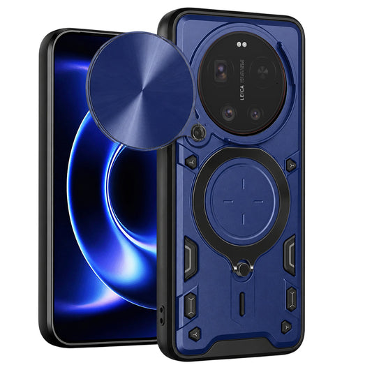 Deksel til Xiaomi 17 Ultra, Techsuit, CamGuard Pro, Blå