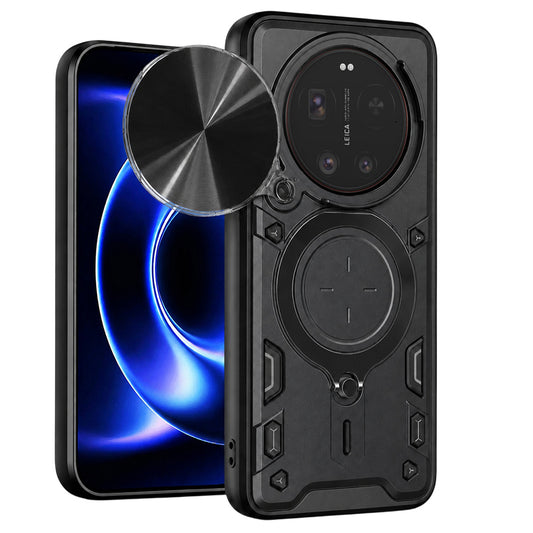 Deksel for Xiaomi 17 Ultra, Techsuit, CamGuard Pro, Svart