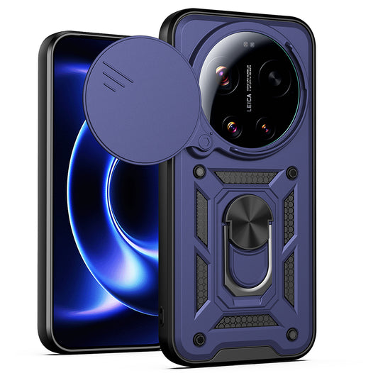 Deksel til Xiaomi 17 Ultra, Techsuit, CamShield, Blå