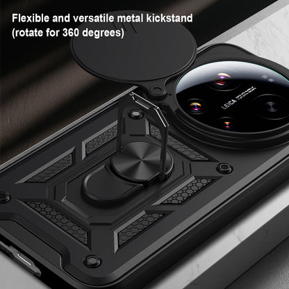 Deksel til Xiaomi 17 Ultra, Techsuit, CamShield, Blå