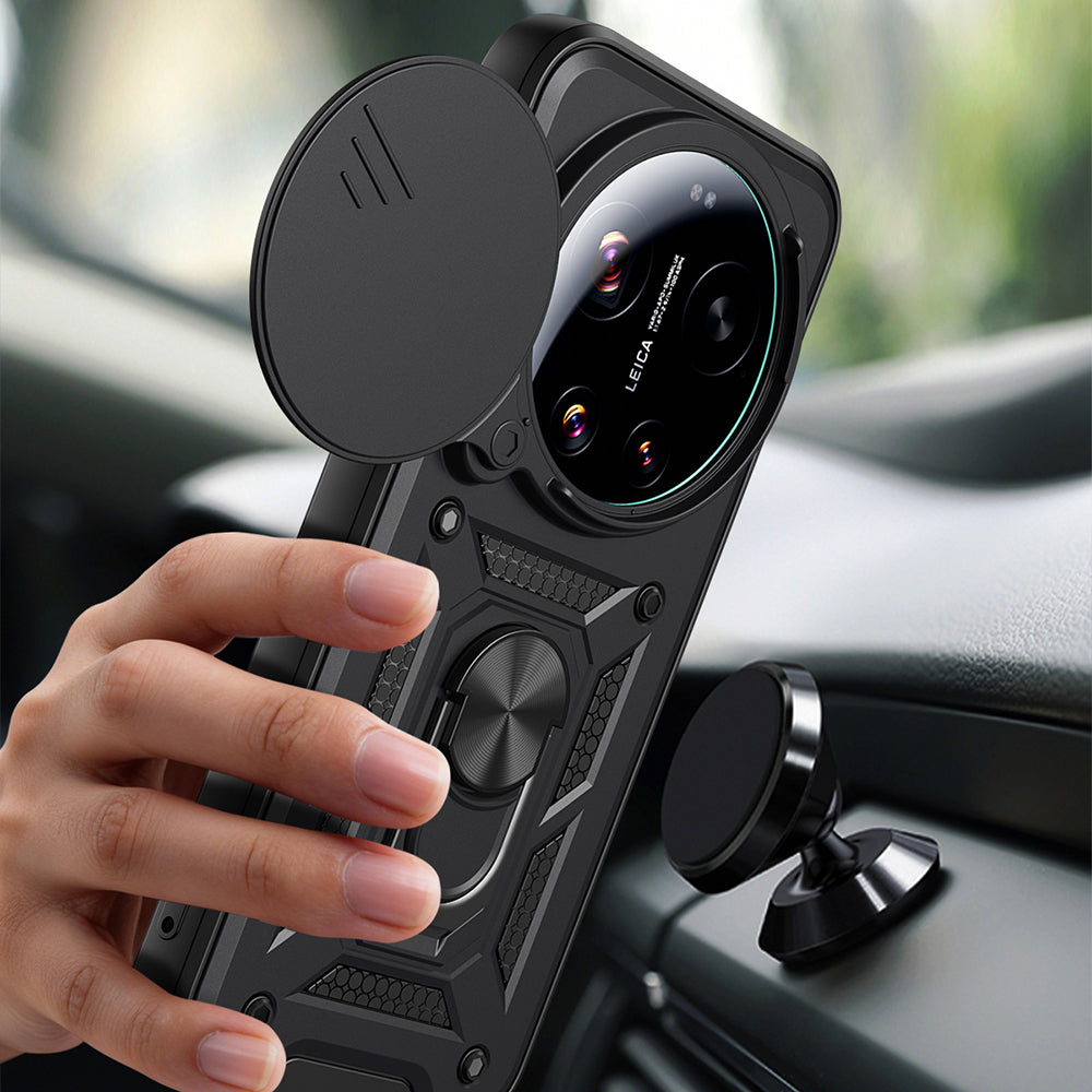 Deksel til Xiaomi 17 Ultra, Techsuit, CamShield, Blå