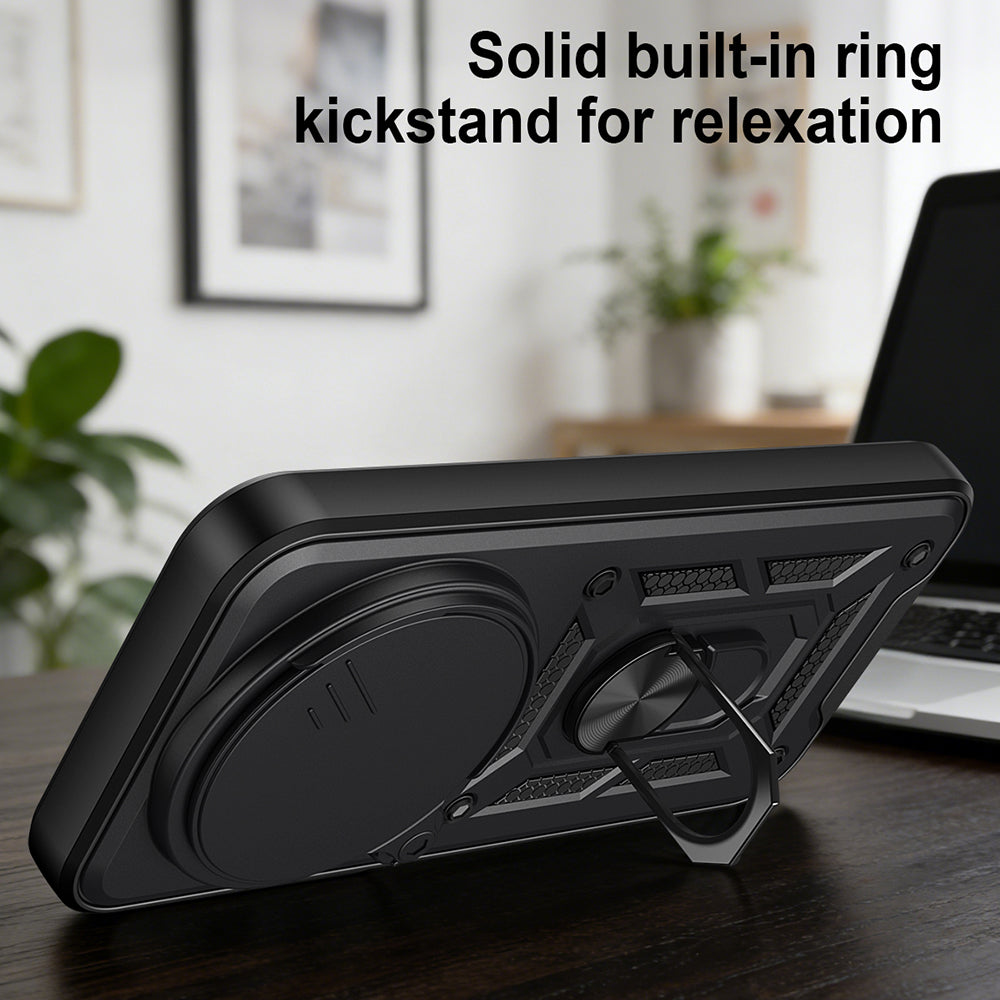 Deksel for Xiaomi 17 Ultra, Techsuit, CamShield, Svart