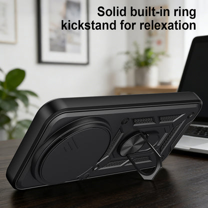 Deksel for Xiaomi 17 Ultra, Techsuit, CamShield, Svart