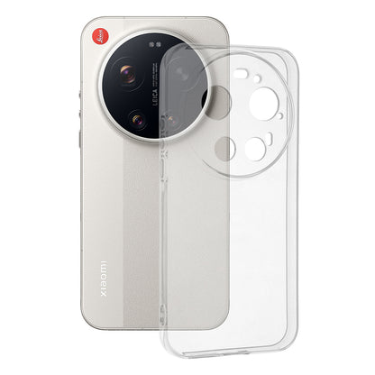 Deksel for Xiaomi 17 Ultra, Techsuit, Klar, Gjennomsiktig