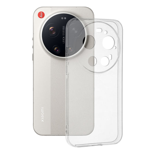 Deksel for Xiaomi 17 Ultra, Techsuit, Klar, Gjennomsiktig