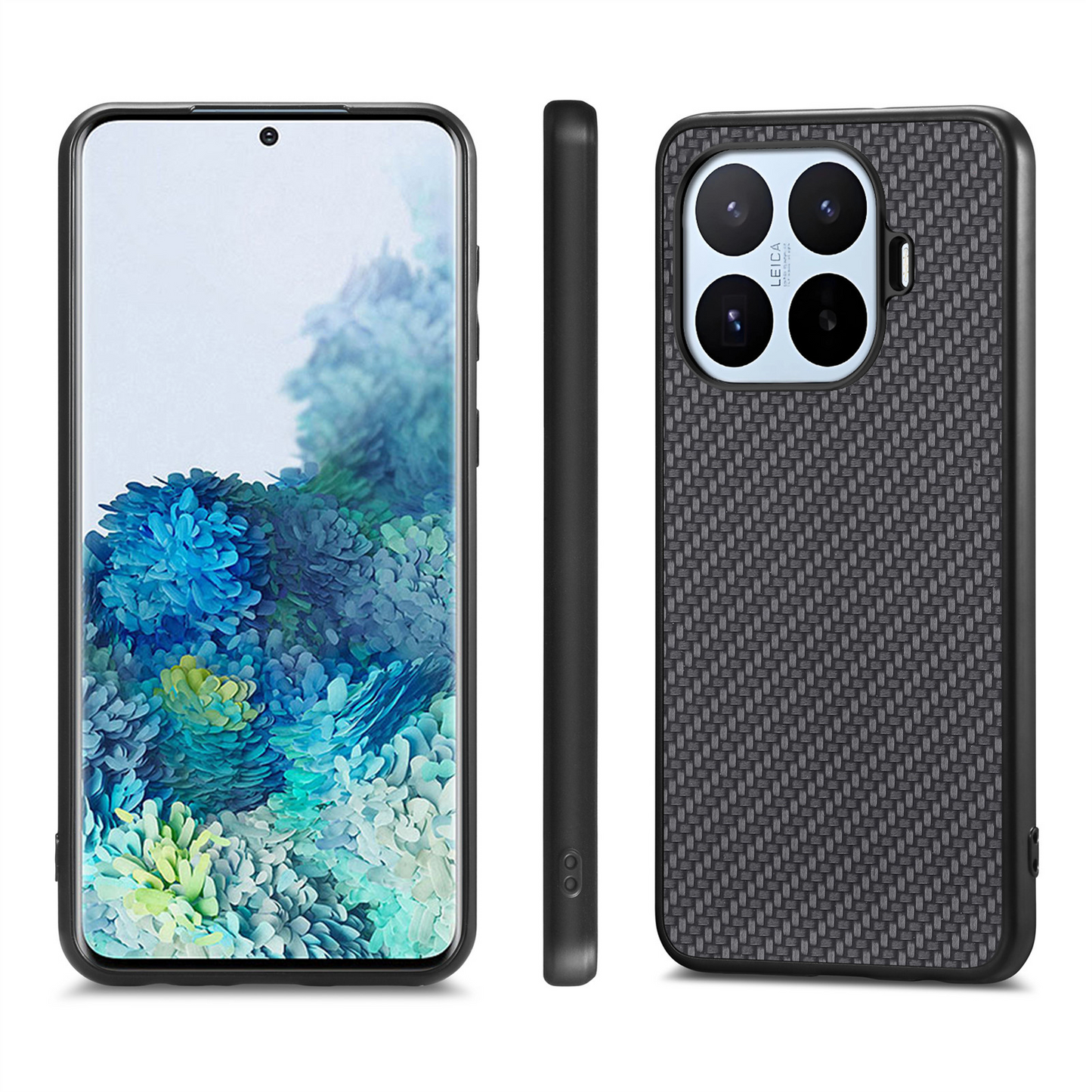Deksel for Xiaomi 17T, OEM, Karbon, Svart